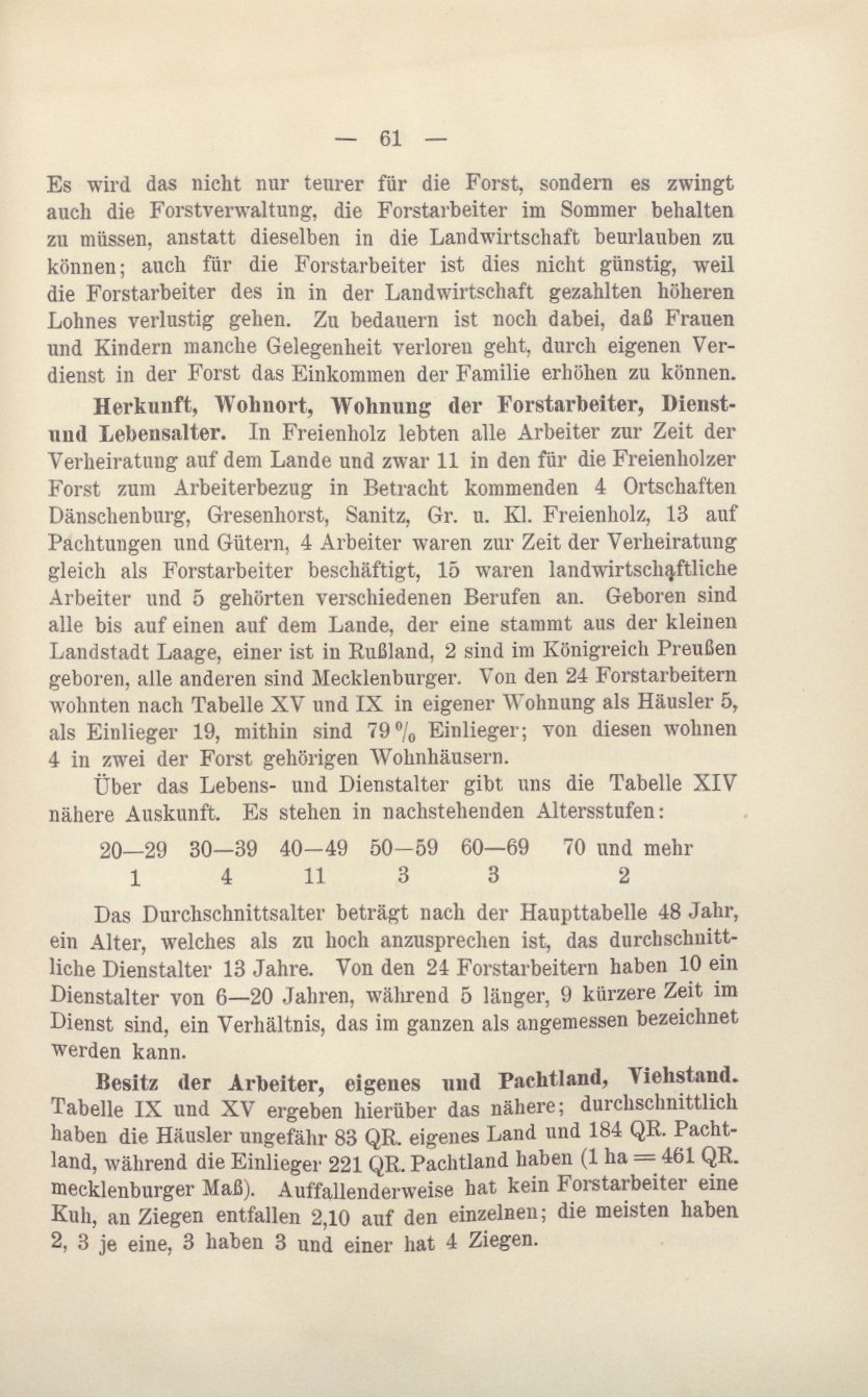 "Zur Forstarbeiterfrege in Mecklenburg" Adolf von Oertzen 1914 070