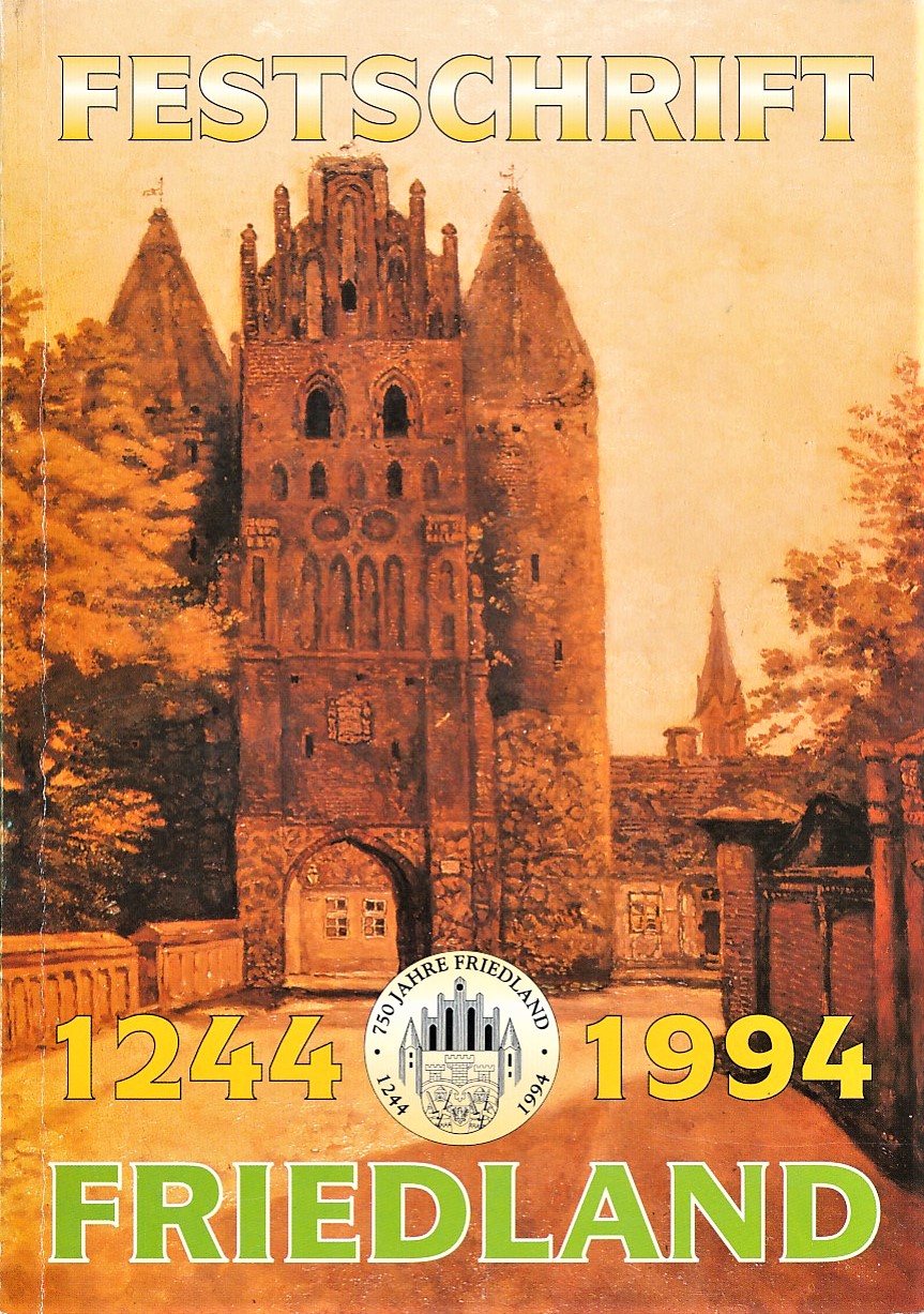 Festschrift 750 Jahre Friedland 1994 000