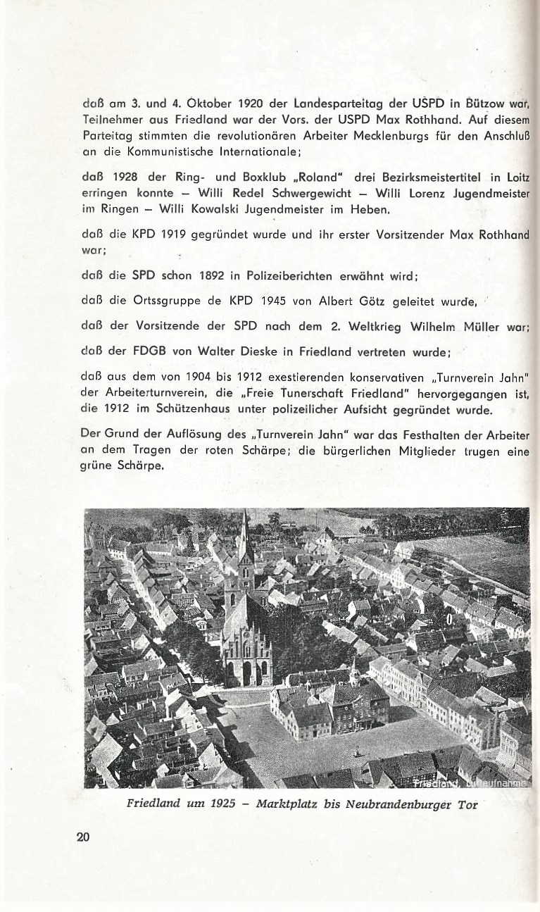 Festschrift 725 Jahre Friedland 1969 020