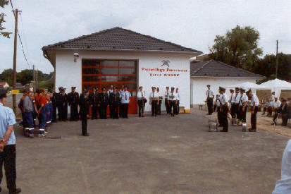 Übergabe Feuerwehrhaus