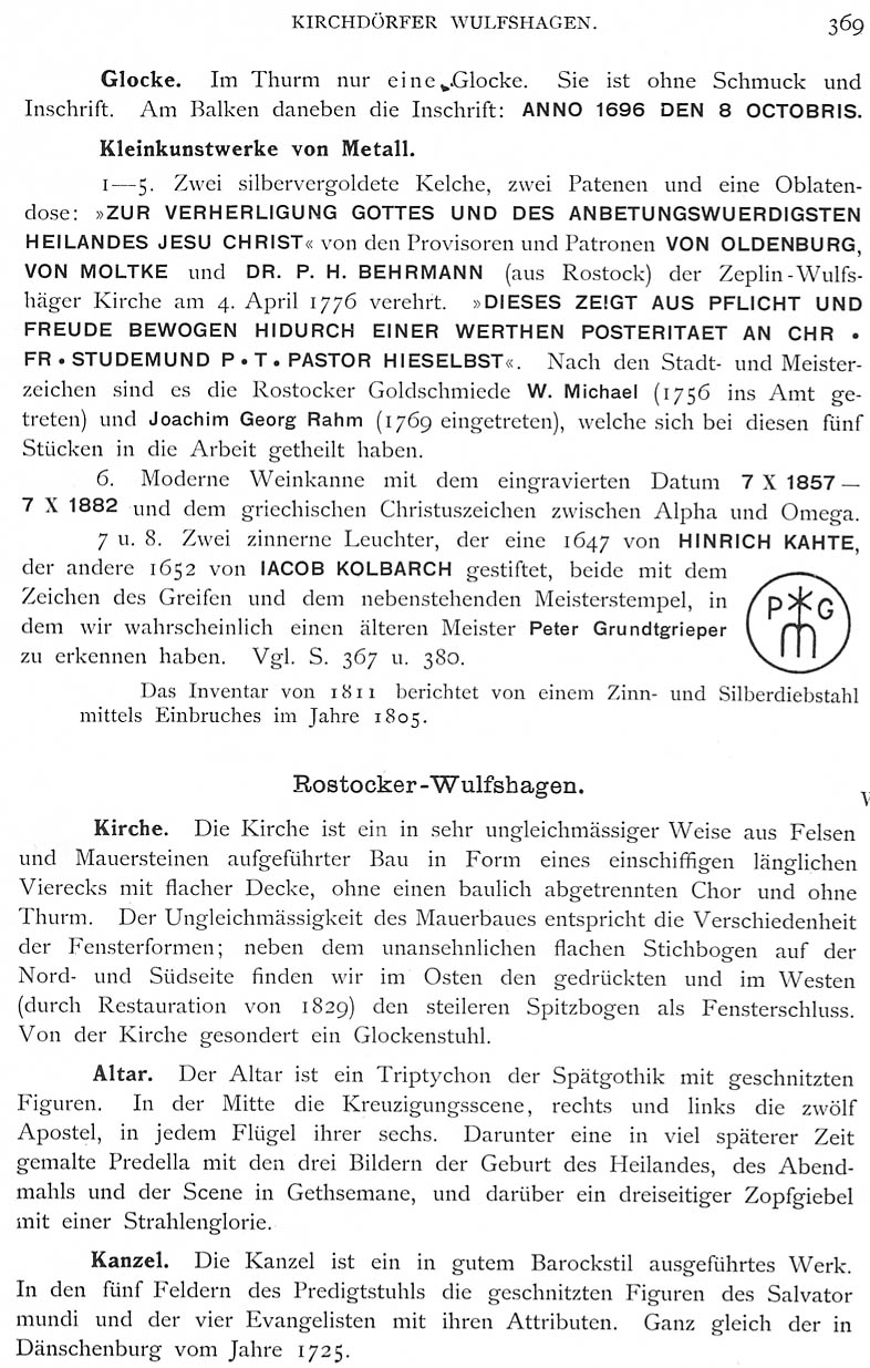 Wulfshagen Schlie Bd 1 S 369