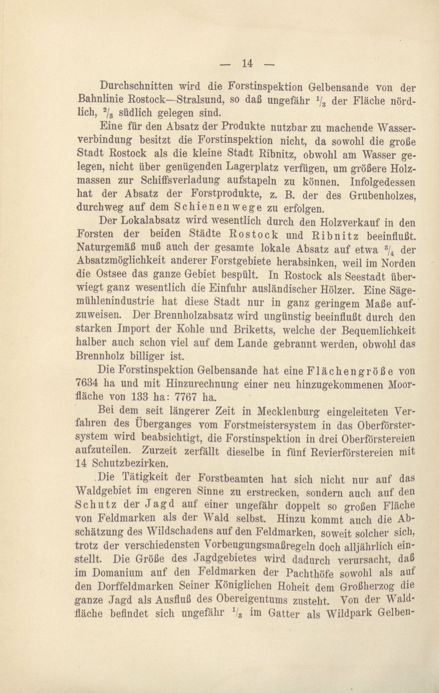 "Zur Forstarbeiterfrege in Mecklenburg" Adolf von Oertzen 1914 023