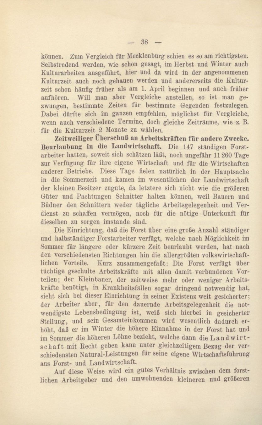 "Zur Forstarbeiterfrege in Mecklenburg" Adolf von Oertzen 1914 047