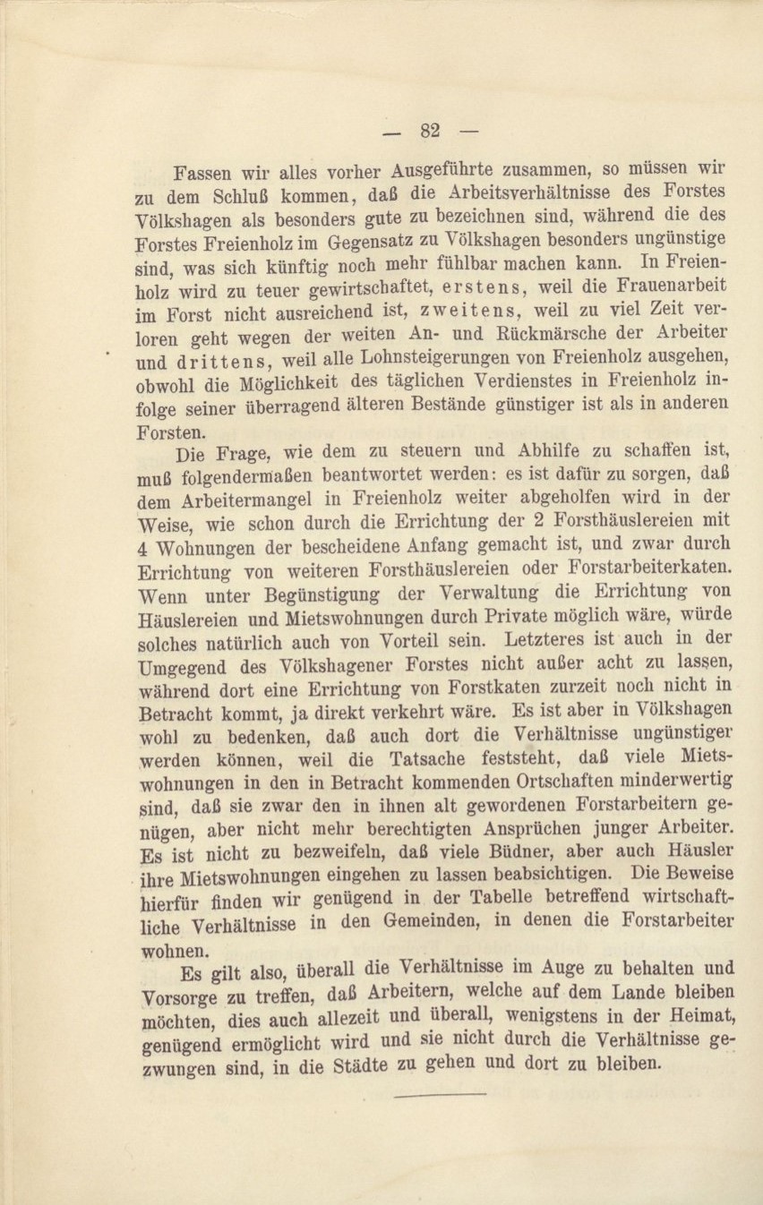 "Zur Forstarbeiterfrege in Mecklenburg" Adolf von Oertzen 1914 091