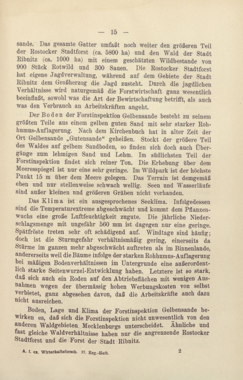"Zur Forstarbeiterfrege in Mecklenburg" Adolf von Oertzen 1914 024
