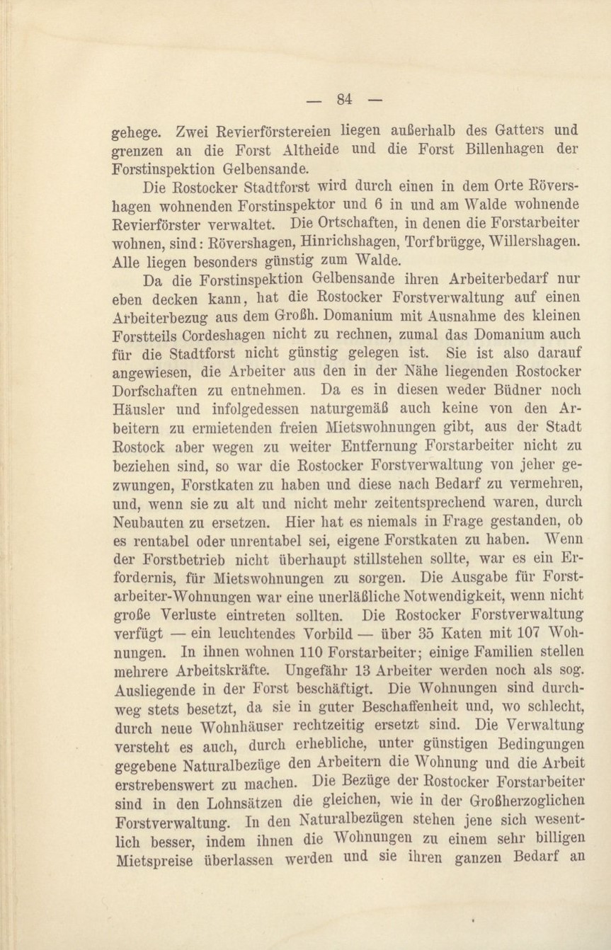 "Zur Forstarbeiterfrege in Mecklenburg" Adolf von Oertzen 1914 093