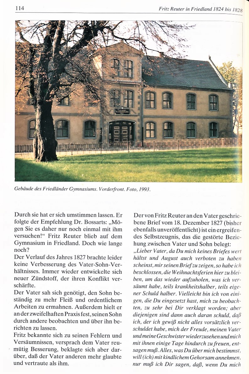 Festschrift 750 Jahre Friedland 1994 114
