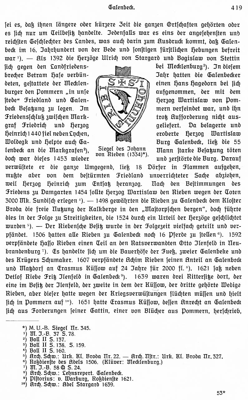 Galenbeck Krüger Bd 2 S 419
