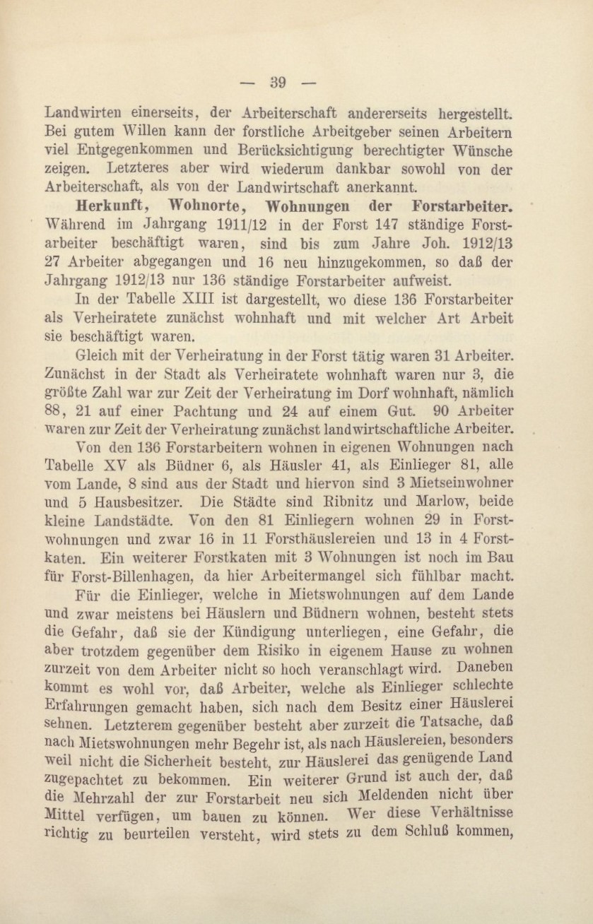 "Zur Forstarbeiterfrege in Mecklenburg" Adolf von Oertzen 1914 048