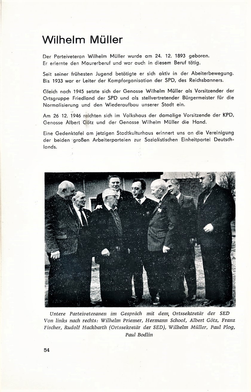 Festschrift 725 Jahre Friedland 1969 054