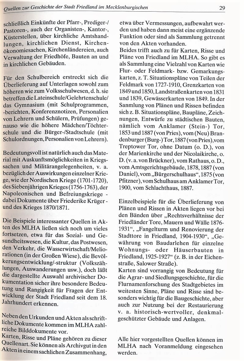 Festschrift 750 Jahre Friedland 1994 029