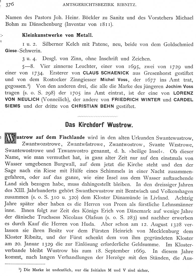 Dänschenburg Schlie Bd 1 S 376
