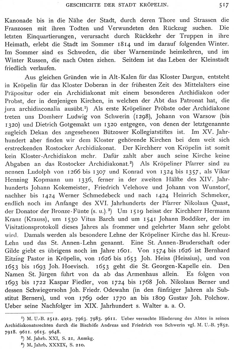 Kröpelin Schlie Bd 3 S 517