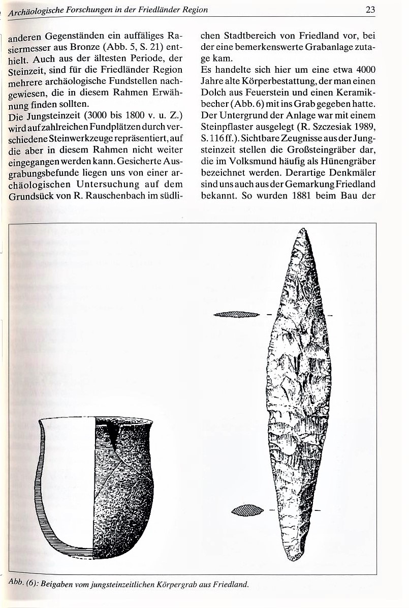 Festschrift 750 Jahre Friedland 1994 023