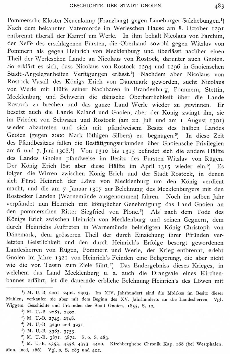 Gnoien Schlie Bd 1 S 483