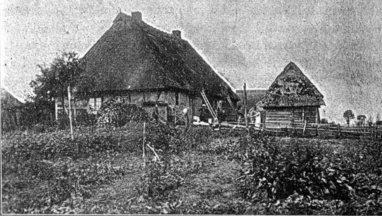 Ehemaliger Hirtenkaten 1903 (Quelle: von Oeynhausen, 1903)