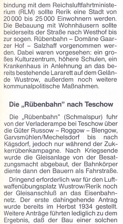 Wustrow Aufbau des Luftwaffenübungsplatzes 19