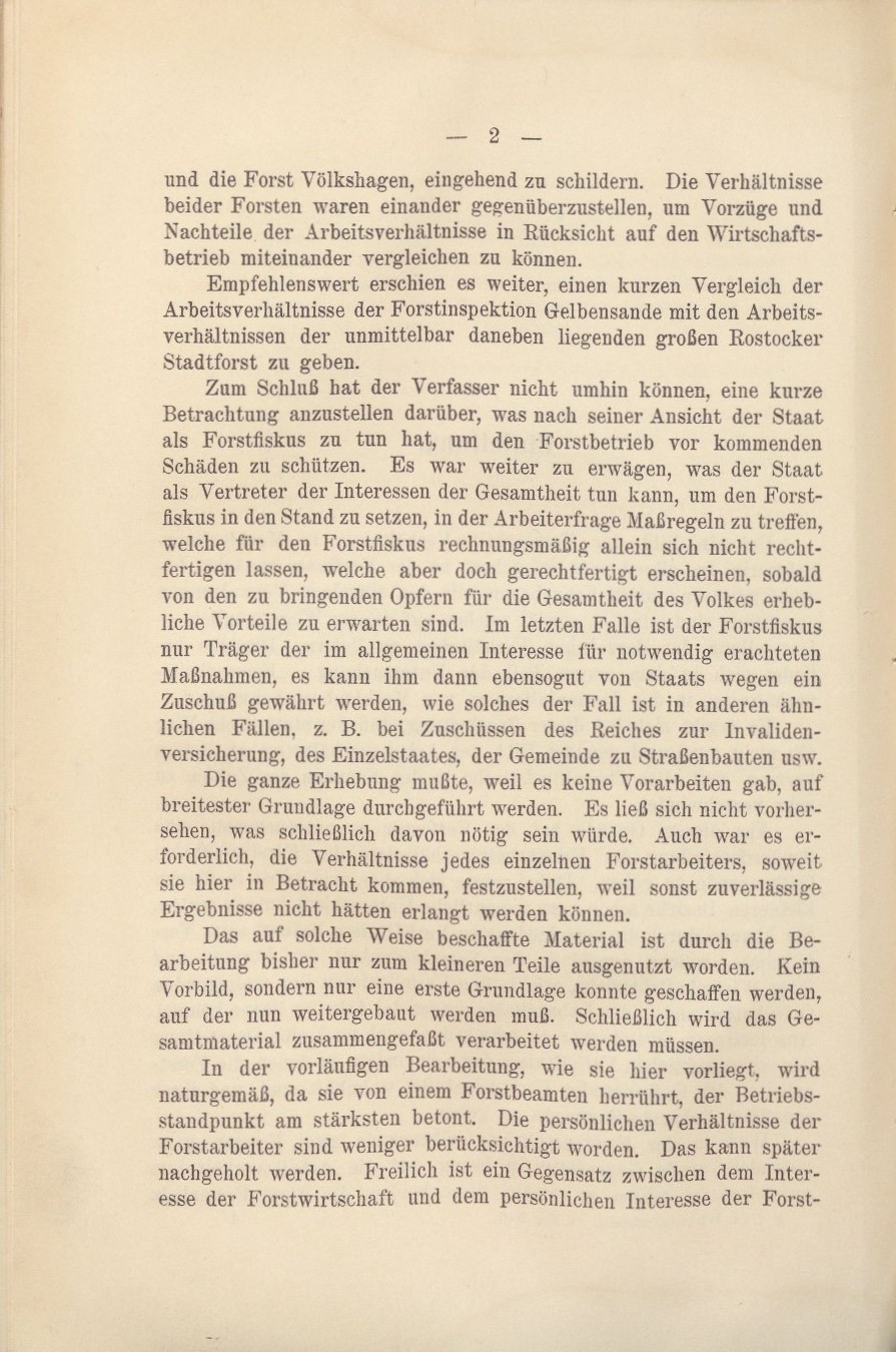 "Zur Forstarbeiterfrege in Mecklenburg" Adolf von Oertzen 1914 009