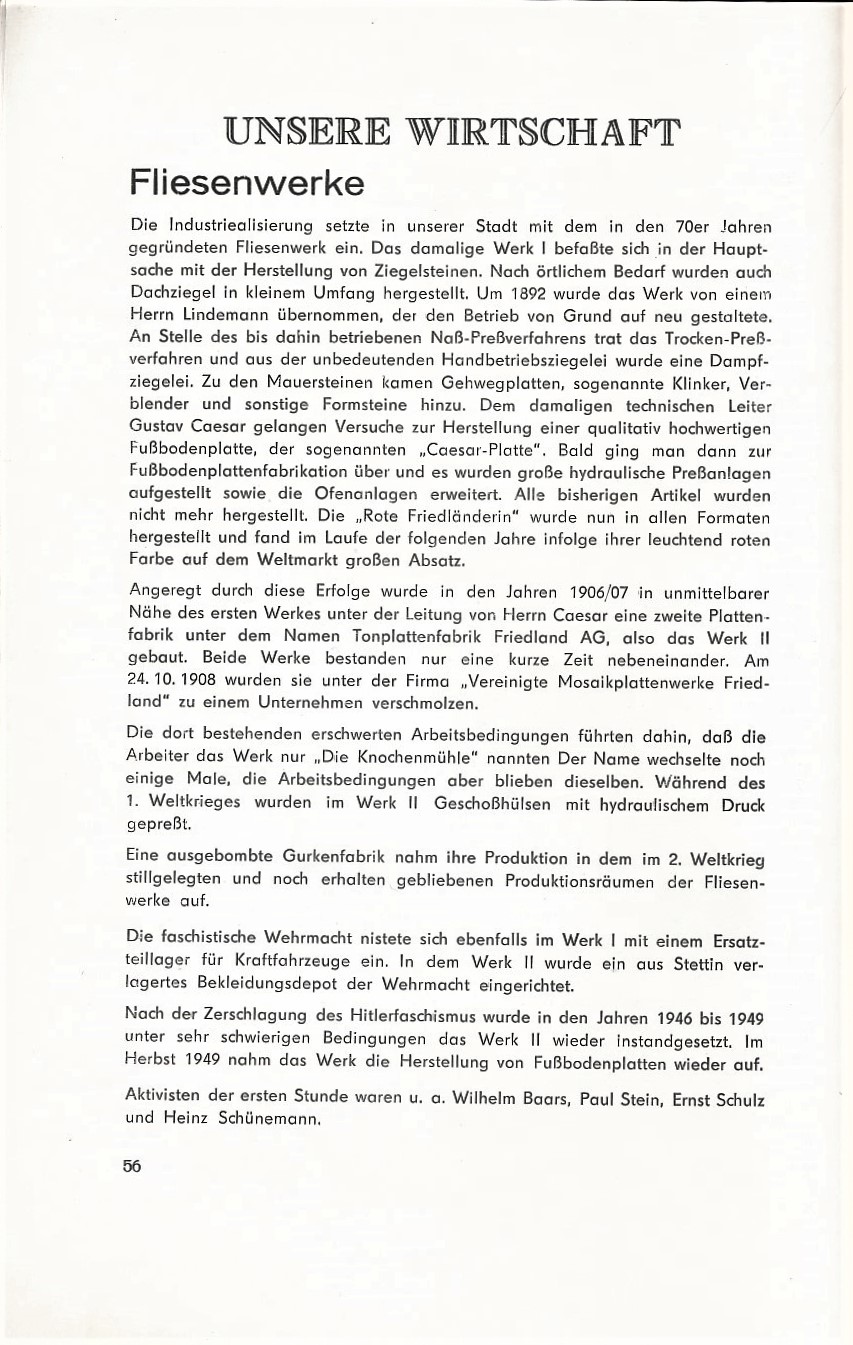 Festschrift 725 Jahre Friedland 1969 056