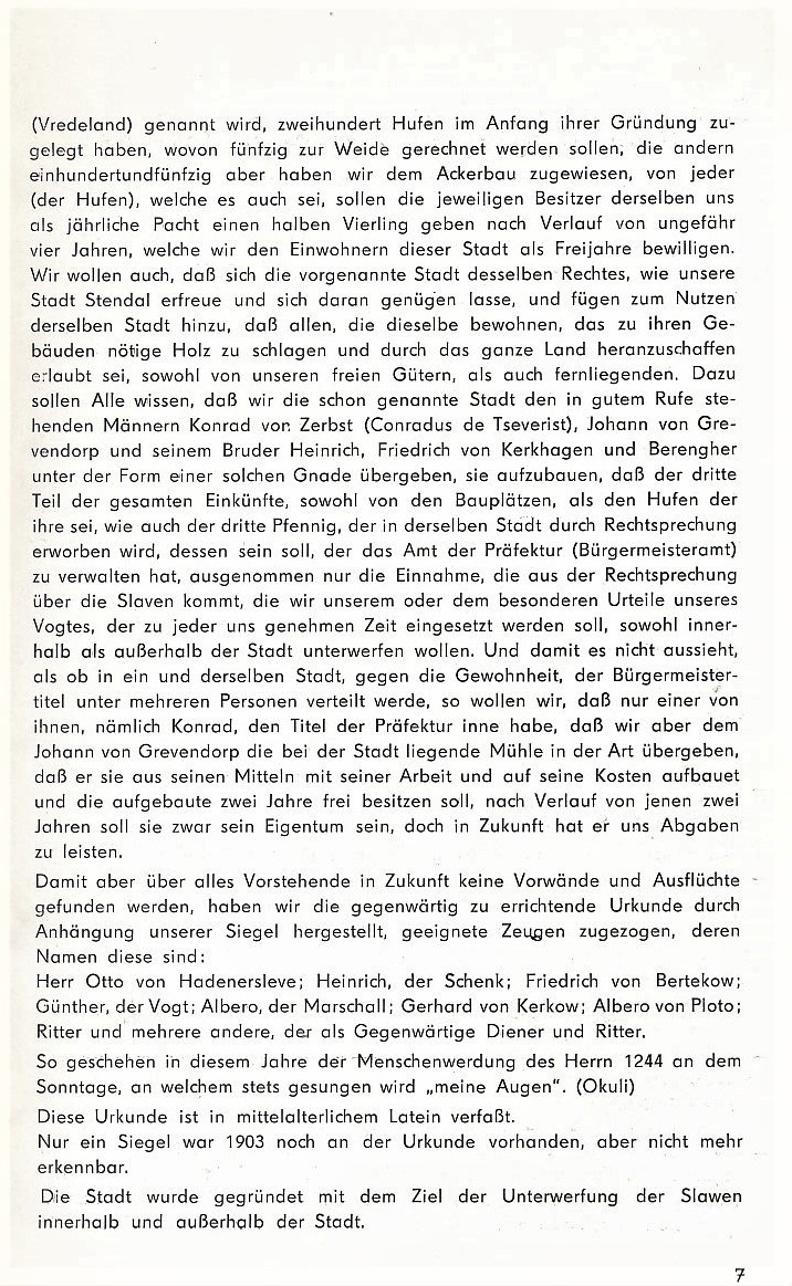 Festschrift 725 Jahre Friedland 1969 007