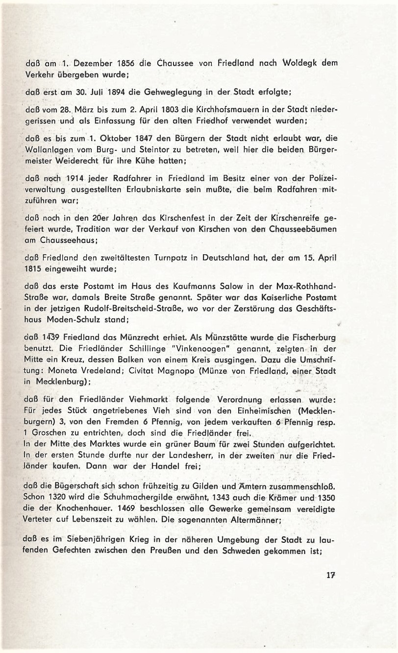 Festschrift 725 Jahre Friedland 1969 017