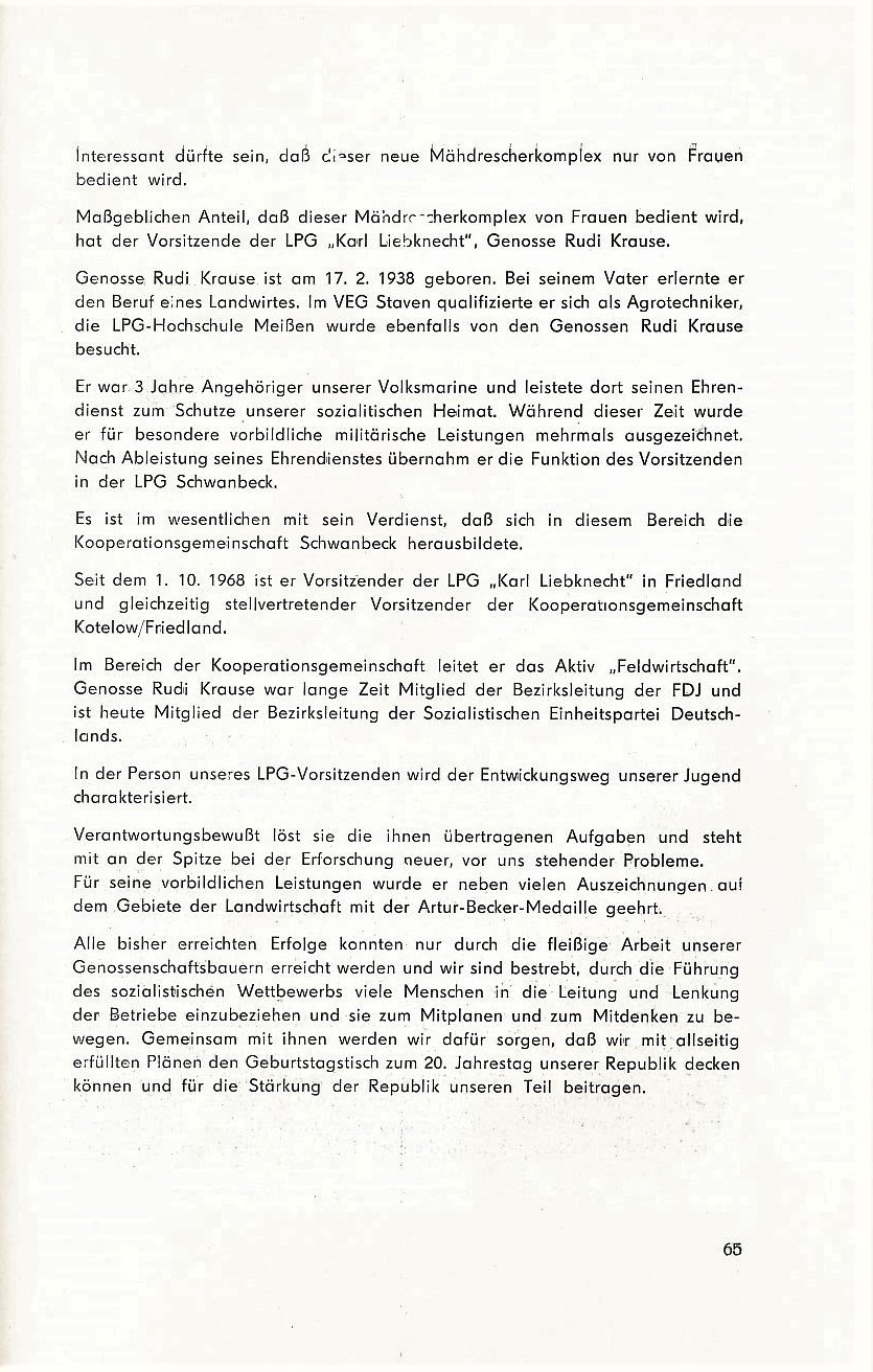Festschrift 725 Jahre Friedland 1969 065