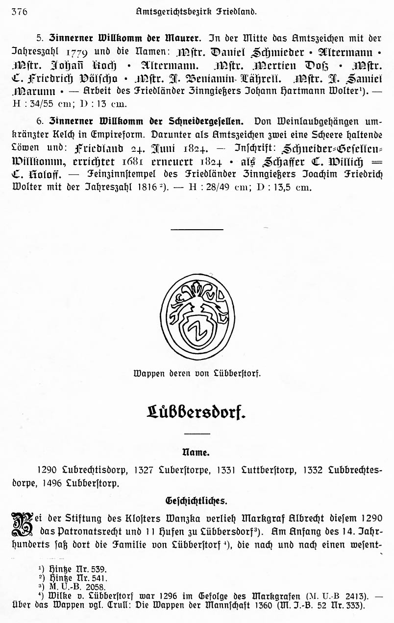 Friedland Krüger Bd 2 S 376