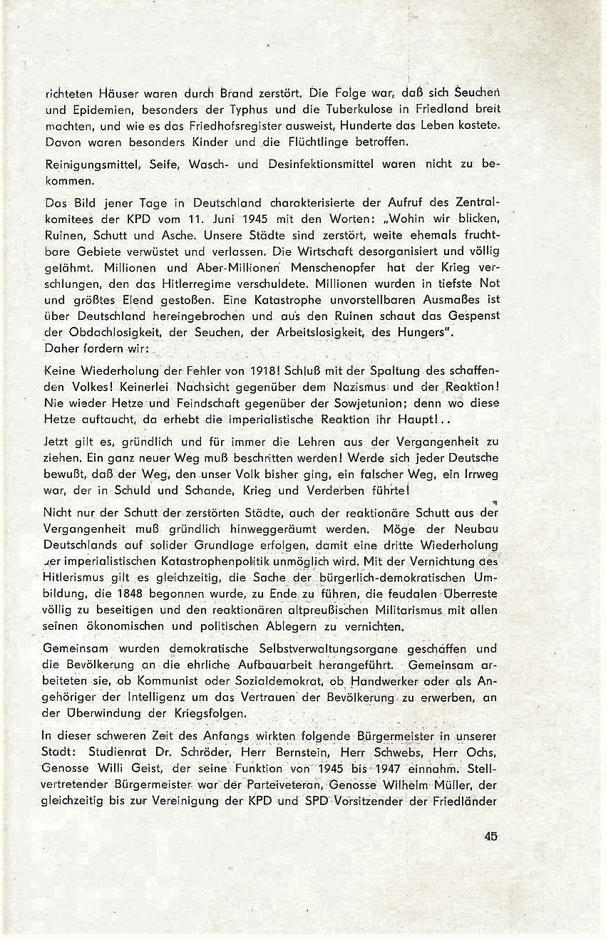 Festschrift 725 Jahre Friedland 1969 045