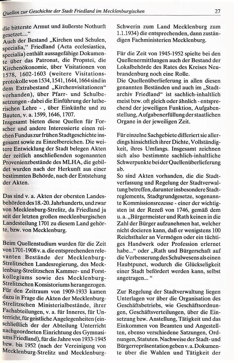 Festschrift 750 Jahre Friedland 1994 027