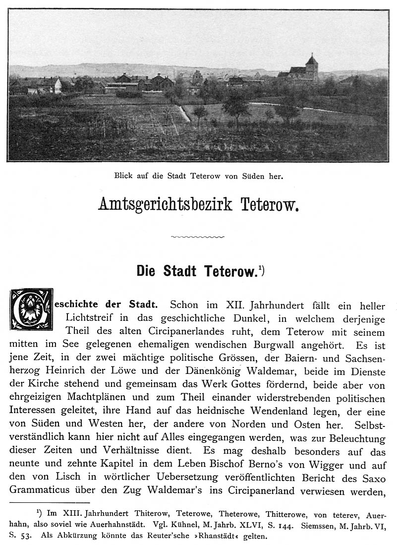 Teterow Schlie Bd 5 S 001