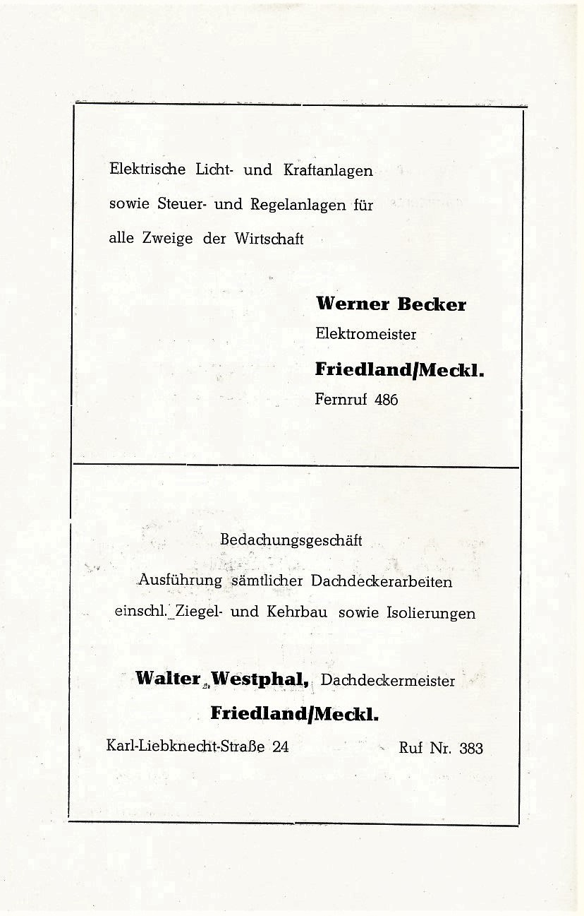 Festschrift 725 Jahre Friedland 1969 094