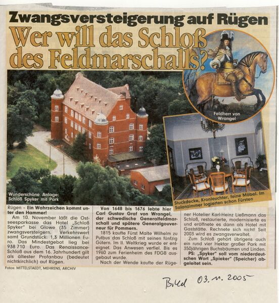 Datei:2005 Schloss Spyker.jpg