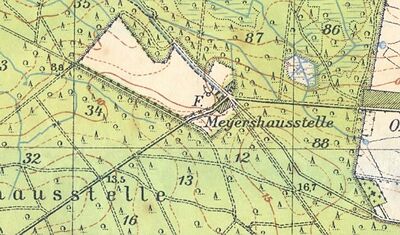 Meiershausstelle_ Ausschnitt aus der TOP_Karte von 1928)