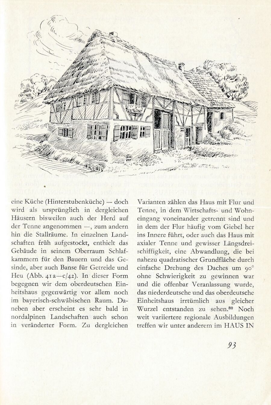 Baumgarten Dt Bauernhaus 1980 Ak 093