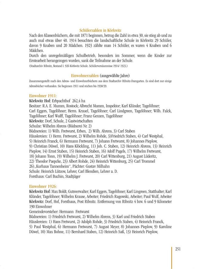 Margot Krempin Körkwitz - Chronik 1912 S251