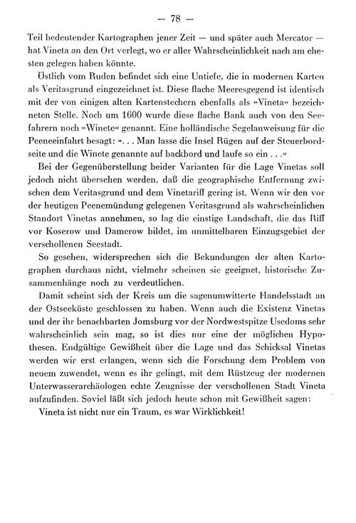 Rackwitz "Geheimnis um Vineta - Legende und Wirklichkeit... 1971 078