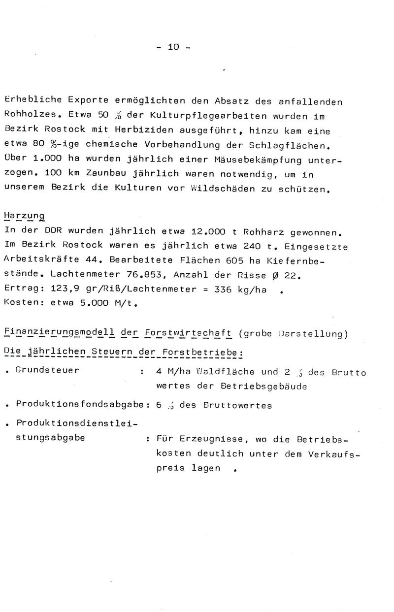 Oberlandforstmeister Christian Kähler Auszug 1990 10