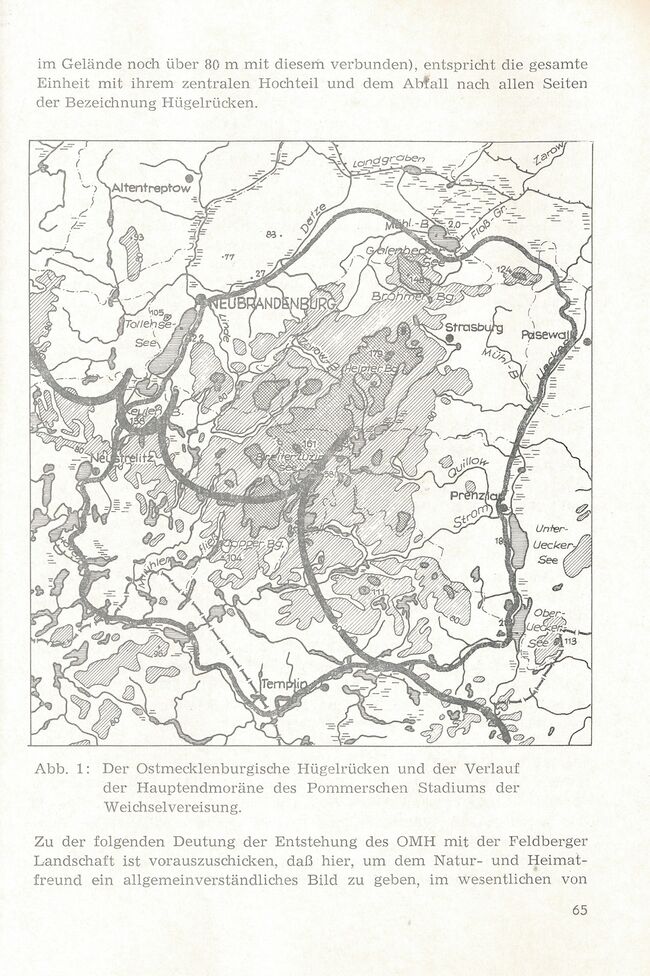 Barby Feldberg Landschaft Erholungsgebiet 1971 65