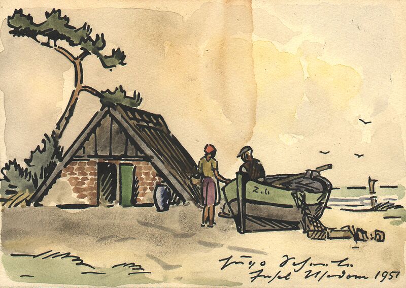 Datei:Scheele - 1951 Hütte usedom1.jpg