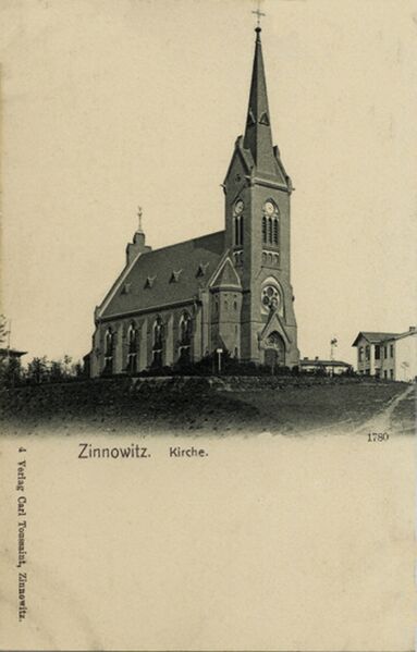 Datei:Zinnowitz Kirche AK.jpg