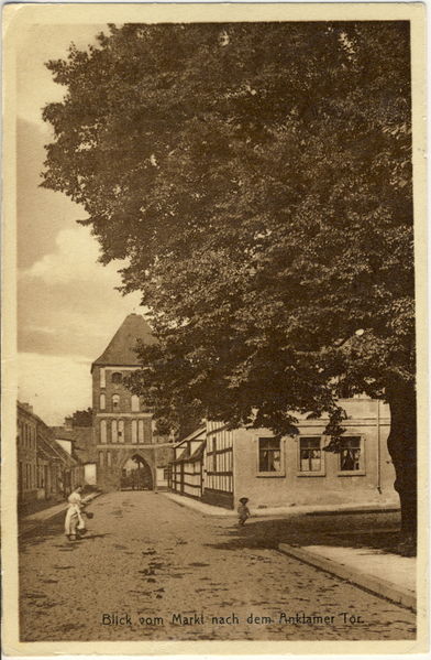 Datei:1911 Usedom Anklamer Tor.jpg