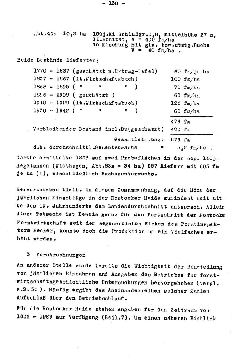 RH Oelsnitz Forstwirtschaftsgeschichte NÖM 1955 130