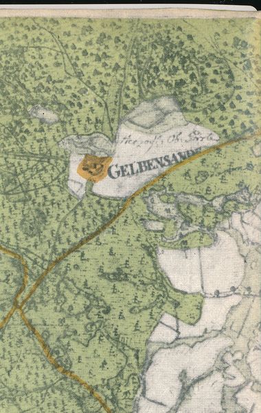 Datei:Gelbensande in der Wiebeking Karte.jpg