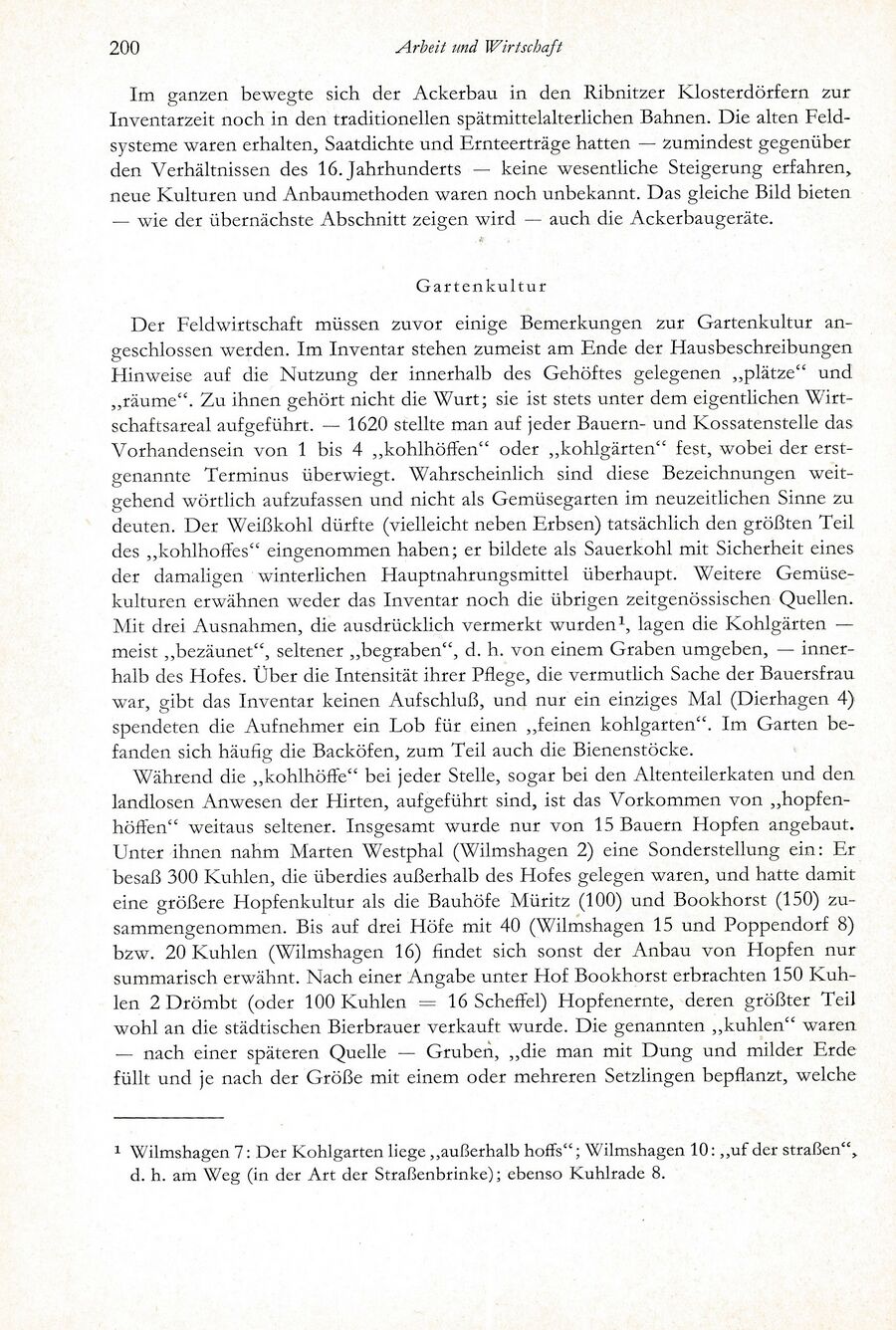 Baumgarten Bentzin 1963 Hof u Wirtschaft Ribn Bauern 200