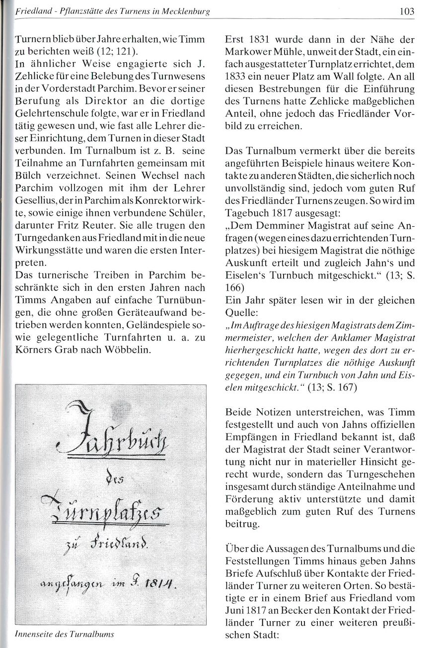 Festschrift 750 Jahre Friedland 1994 103
