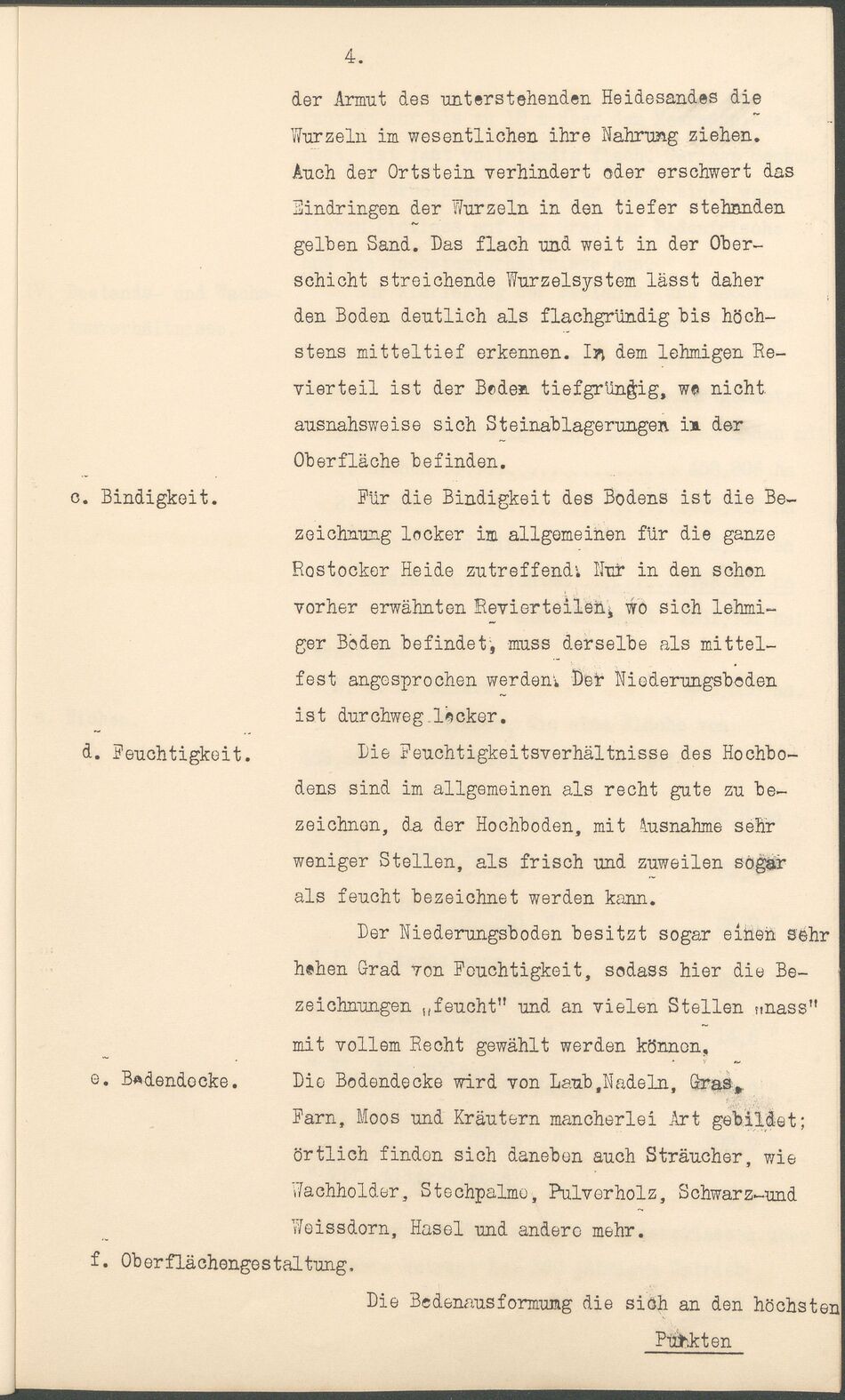 Max Garthe Allg. Beschreibung der Rostocker Stadtforst 1911 04