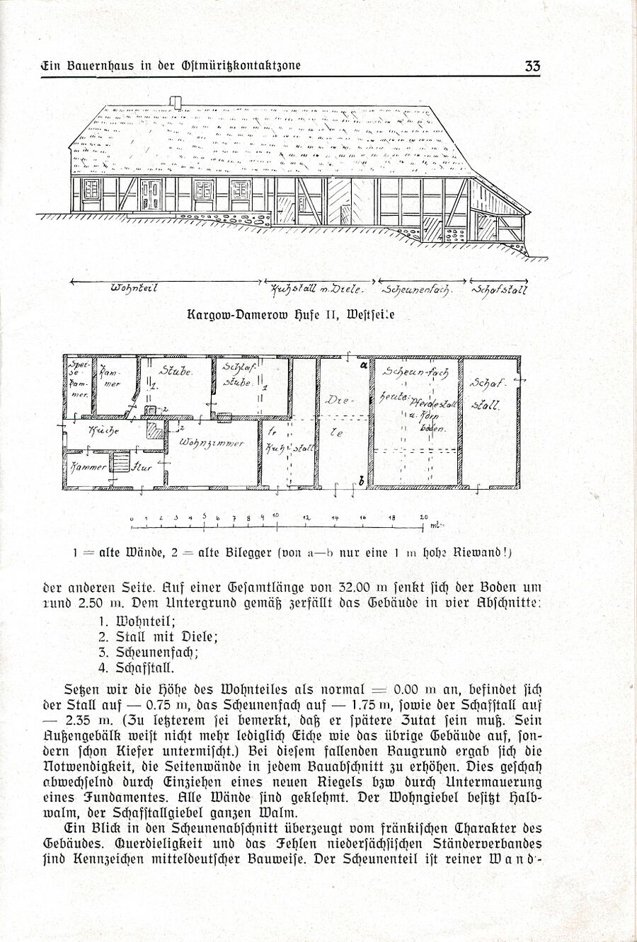 Baumgarten 1941 Bauernhaus Ostmüritzkontakthaus S33