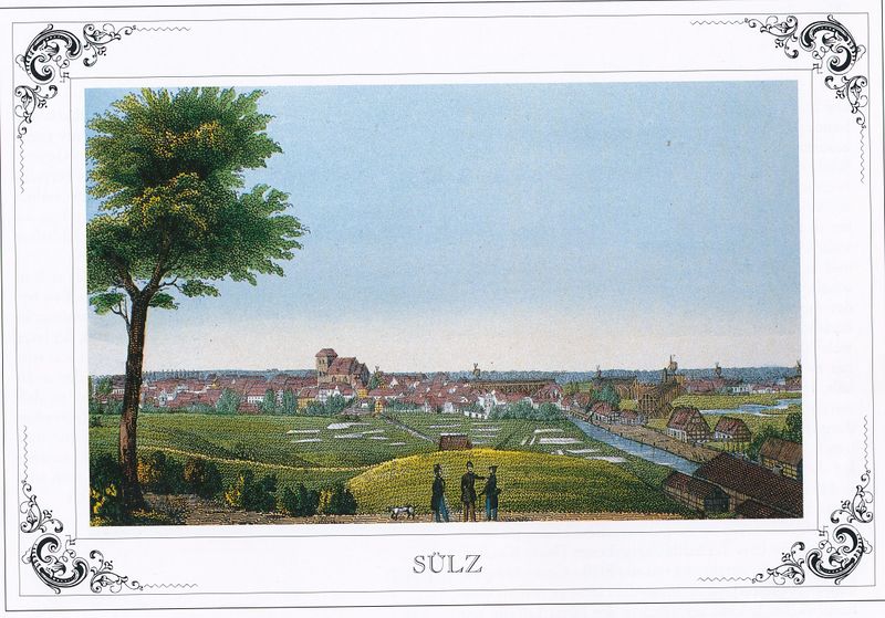 Datei:Sülze Gesamtansicht Lithographie 1845.jpg