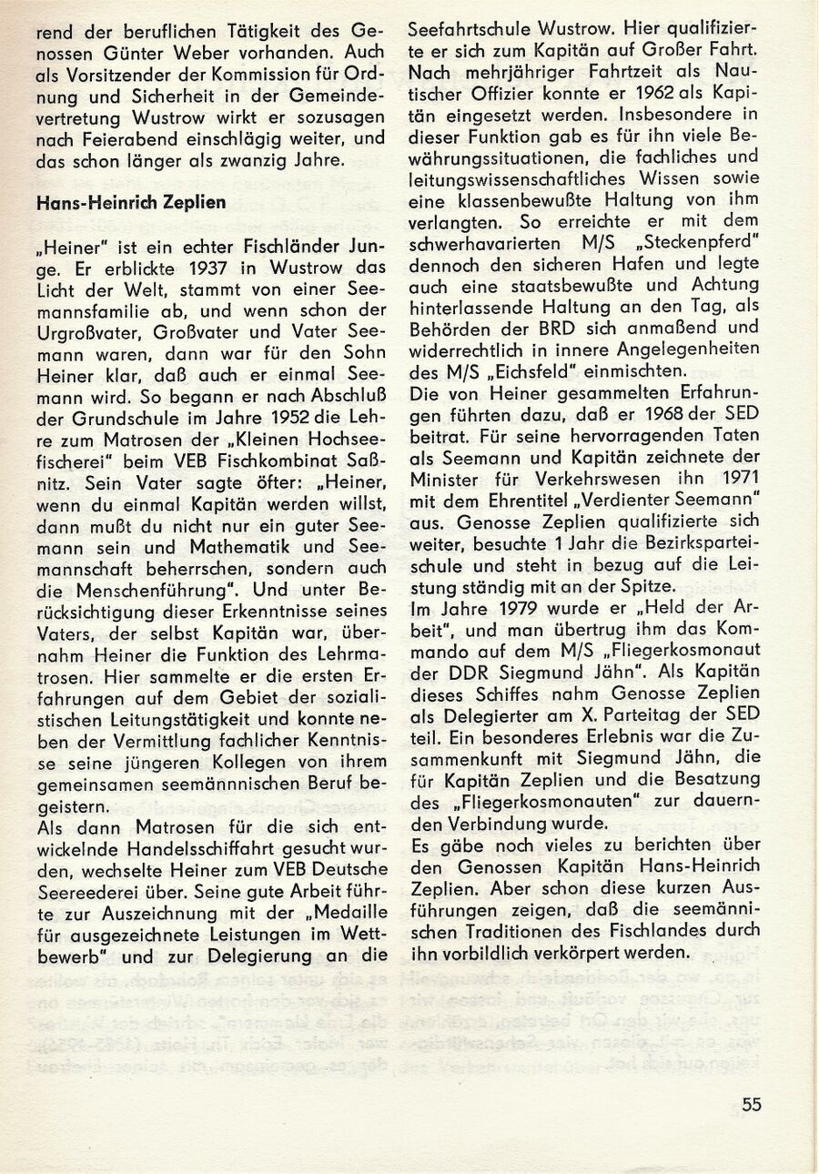 Wustrower Geschichte und Geschichten 1985 55