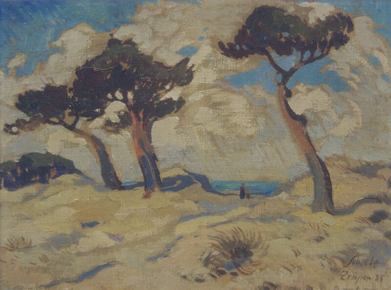 Datei:Scheele 1925 Zempin Strand.jpg